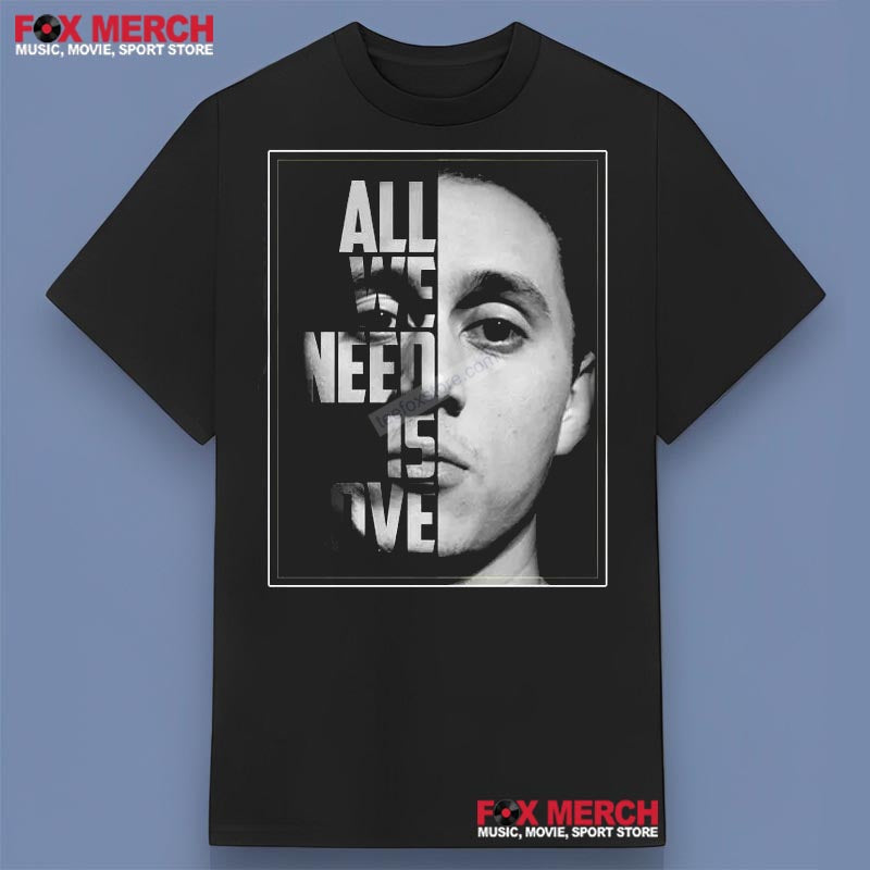 All We Need is Love Canserbero Big Face T-Shirt, hoodie, long sleeve, sweatshirt and tank top