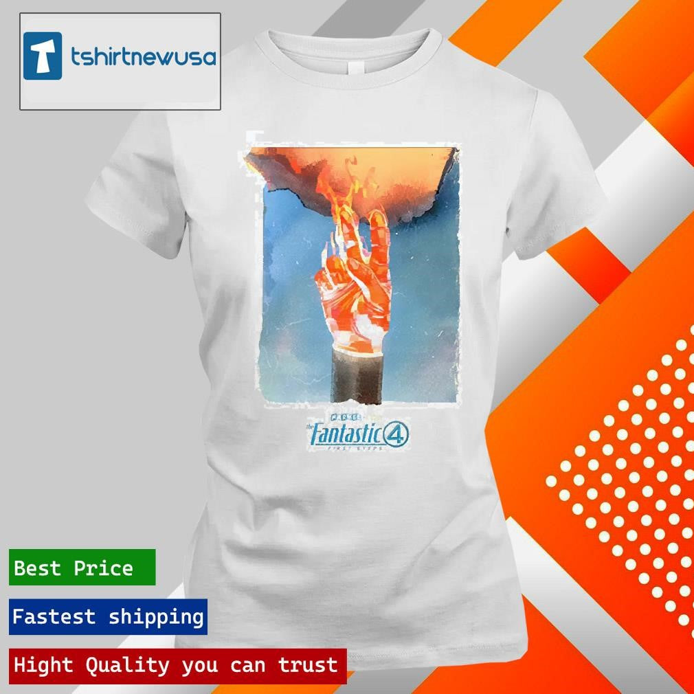 Best The Fantastic 4 First Steps Human Torch Marvel Studio Unisex 2025 T Shirt