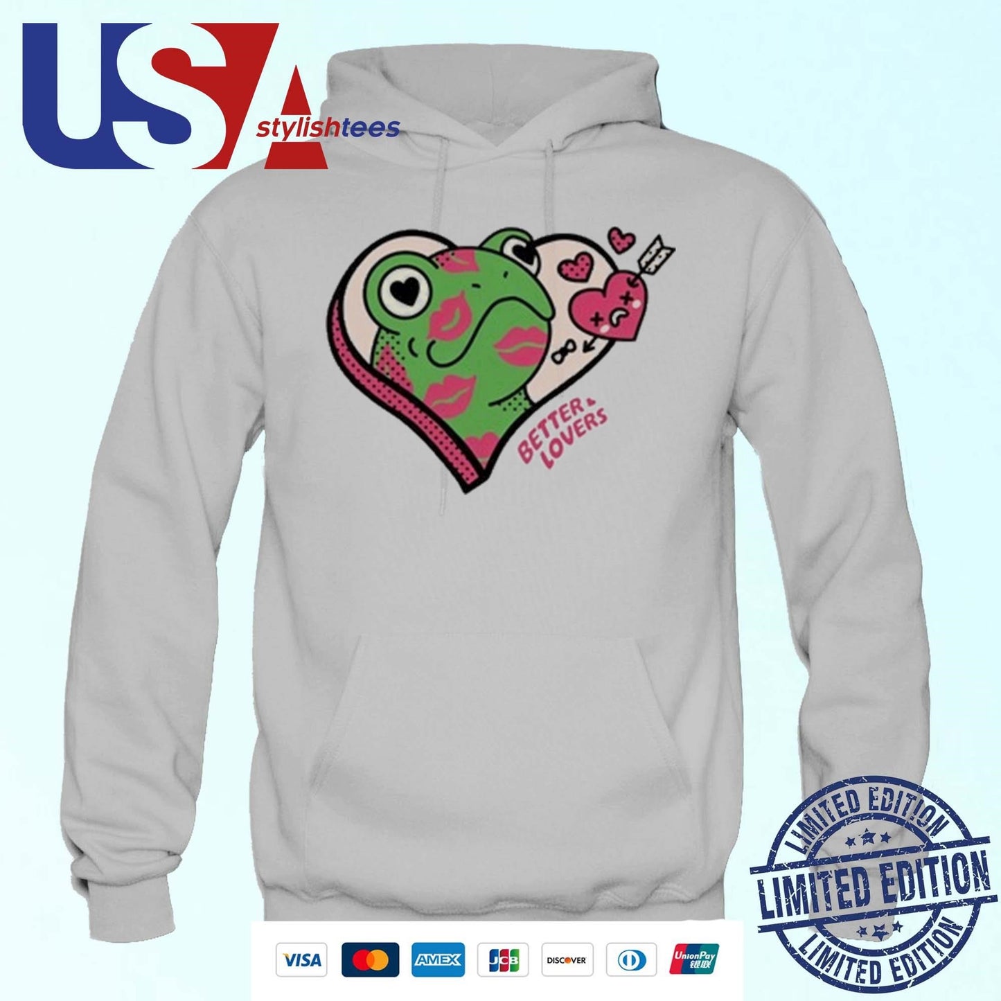 Better Lovers Set Of Love Frogs Shirt