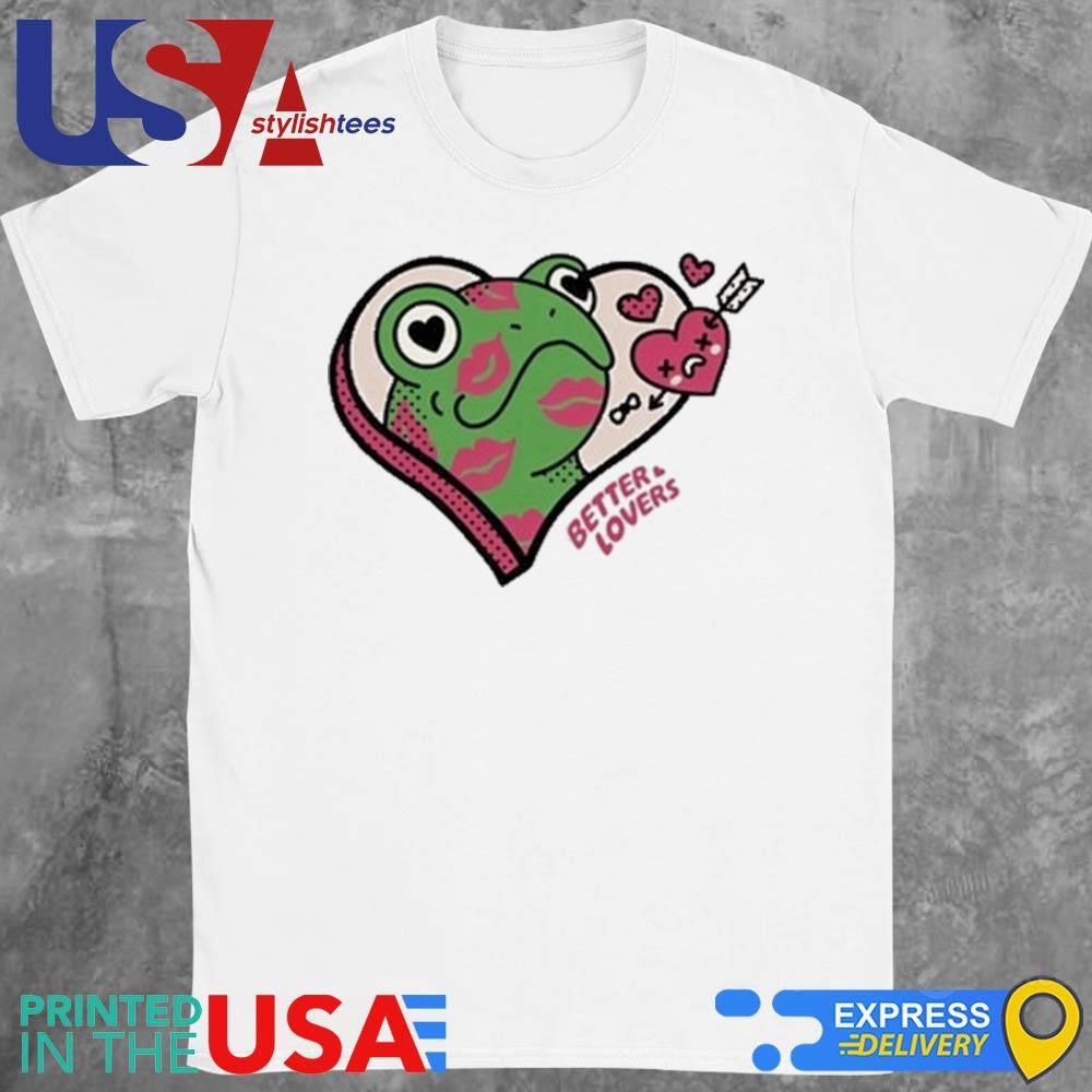 Better Lovers Set Of Love Frogs Shirt