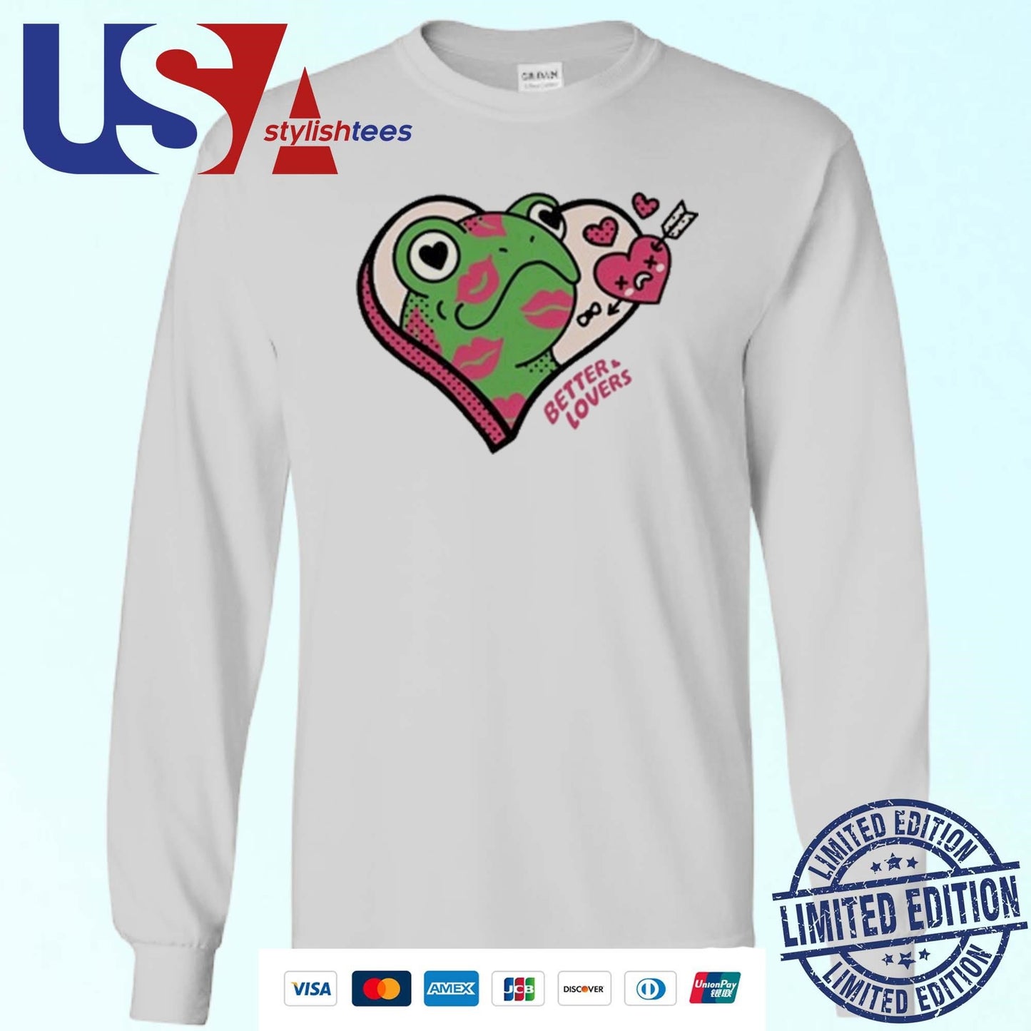 Better Lovers Set Of Love Frogs Shirt