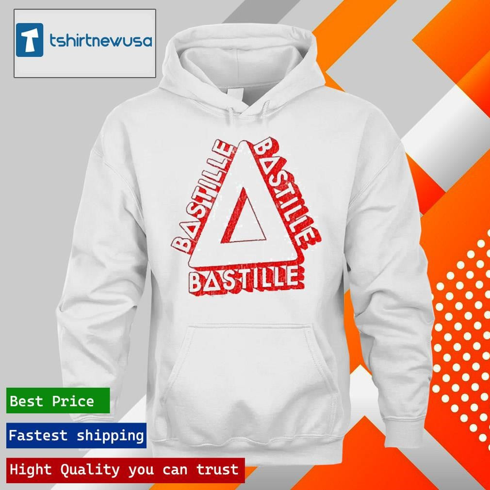 Funny Bastille 3d Triangle 2025 T Shirts