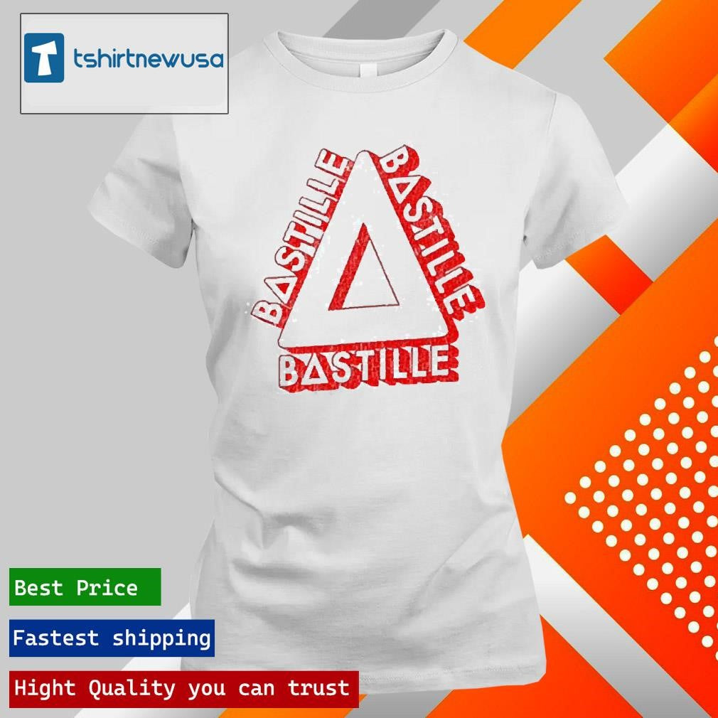 Funny Bastille 3d Triangle 2025 T Shirts