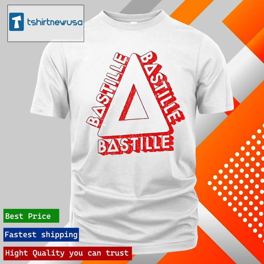 Funny Bastille 3d Triangle 2025 T Shirts