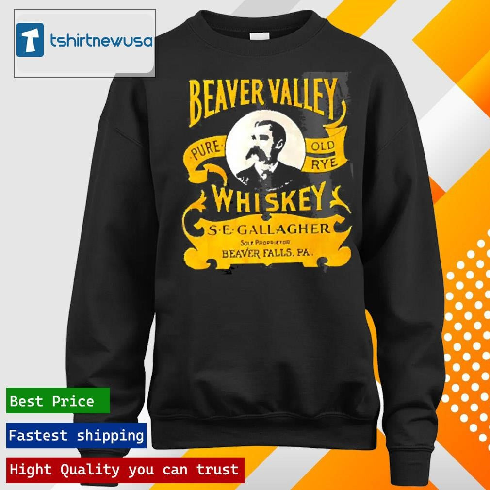 Funny Beaver Valley Whiskey Beaver Falls Pa 2025 T Shirt