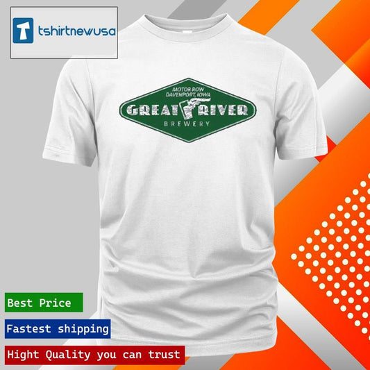 Funny Great River Brewery Unisex 2025 T Shirt