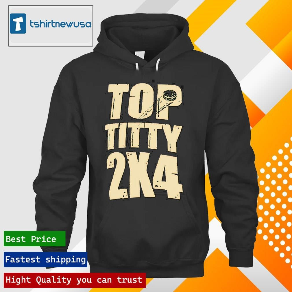 Funny Jacob Middleton Top Titty 2×4 Hockey 2025 T Shirt