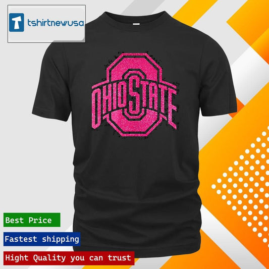 Funny Ohio State Football Breast Cancer Awareness 2024 T Shirts