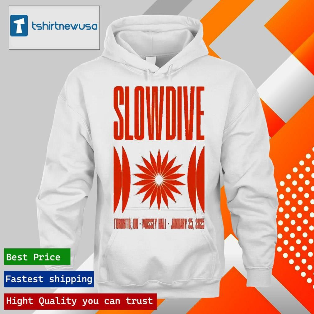 Funny Slowdive January 25 2025 Toronto On Canada Shirts