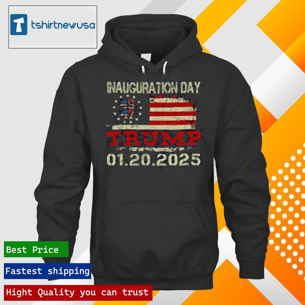 Funny USA Flag Donald Trump Inauguration Day 2025 T-Shirt