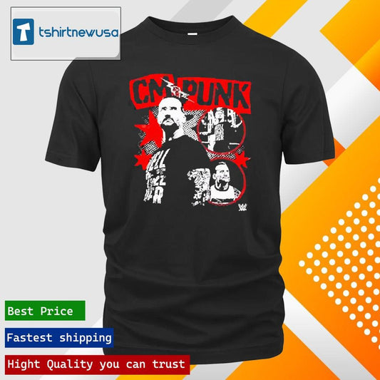 Funny WWE CM Punk Poster 2025 T Shirt and Hoodied