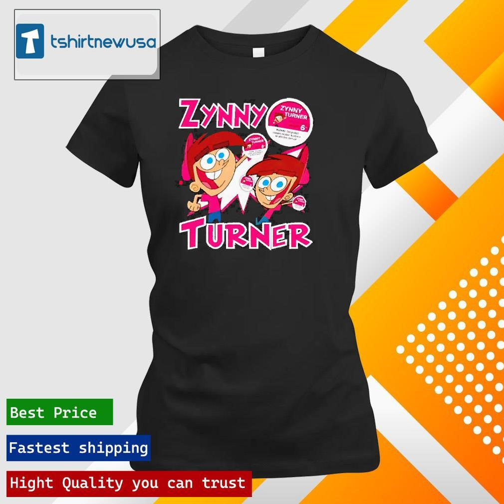 Funny Zynny Turner Timmy Turner Cartoon Character 2025 T Shirt