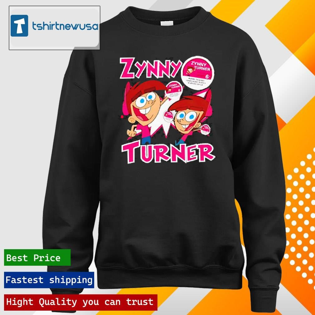 Funny Zynny Turner Timmy Turner Cartoon Character 2025 T Shirt