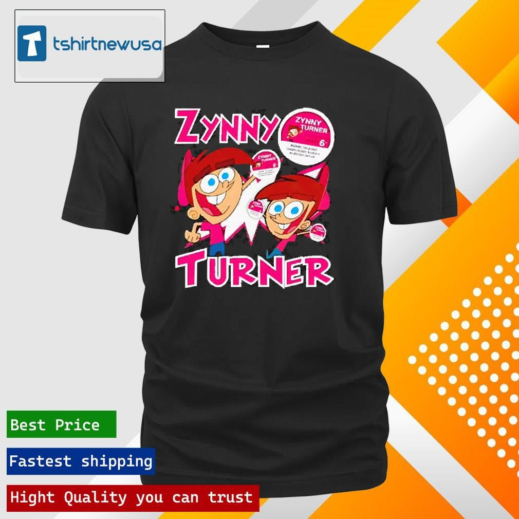 Funny Zynny Turner Timmy Turner Cartoon Character 2025 T Shirt