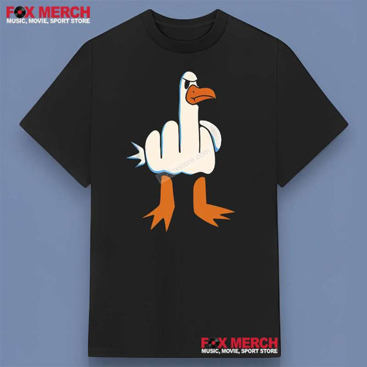 I Don't Give A Duck Middle Finger Unisex T-Shirt, hoodie, long sleeve, sweatshirt and tank top