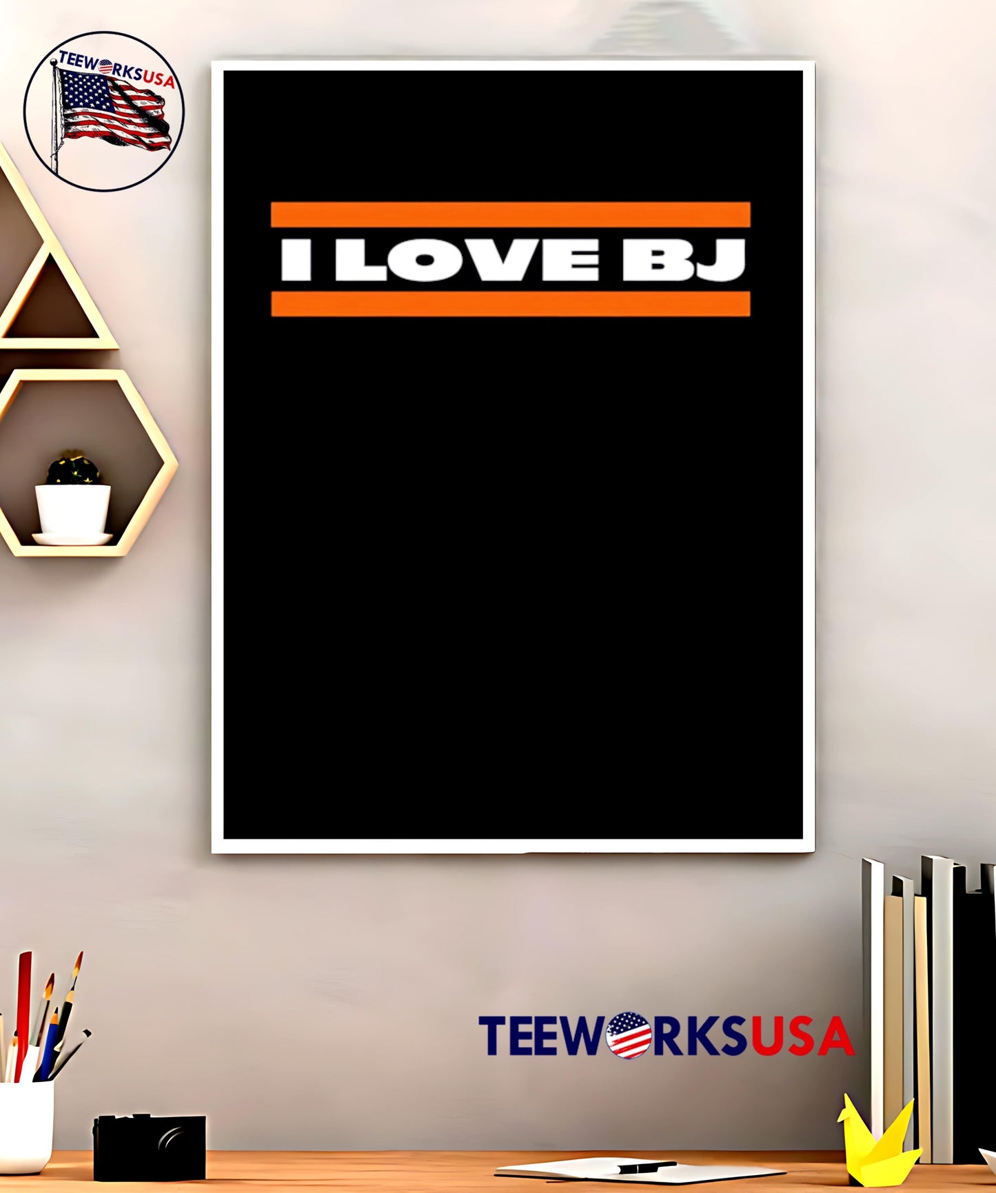 I Love BJ Chicago Bears shirt