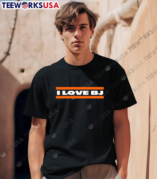 I Love BJ Chicago Bears shirt