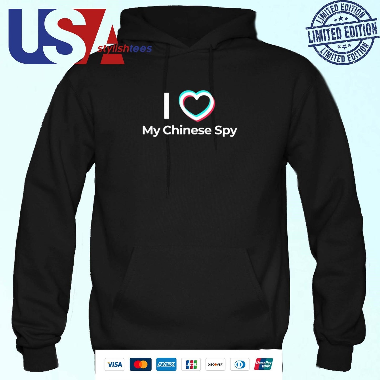 I Love My Chinese Spy T-shirt