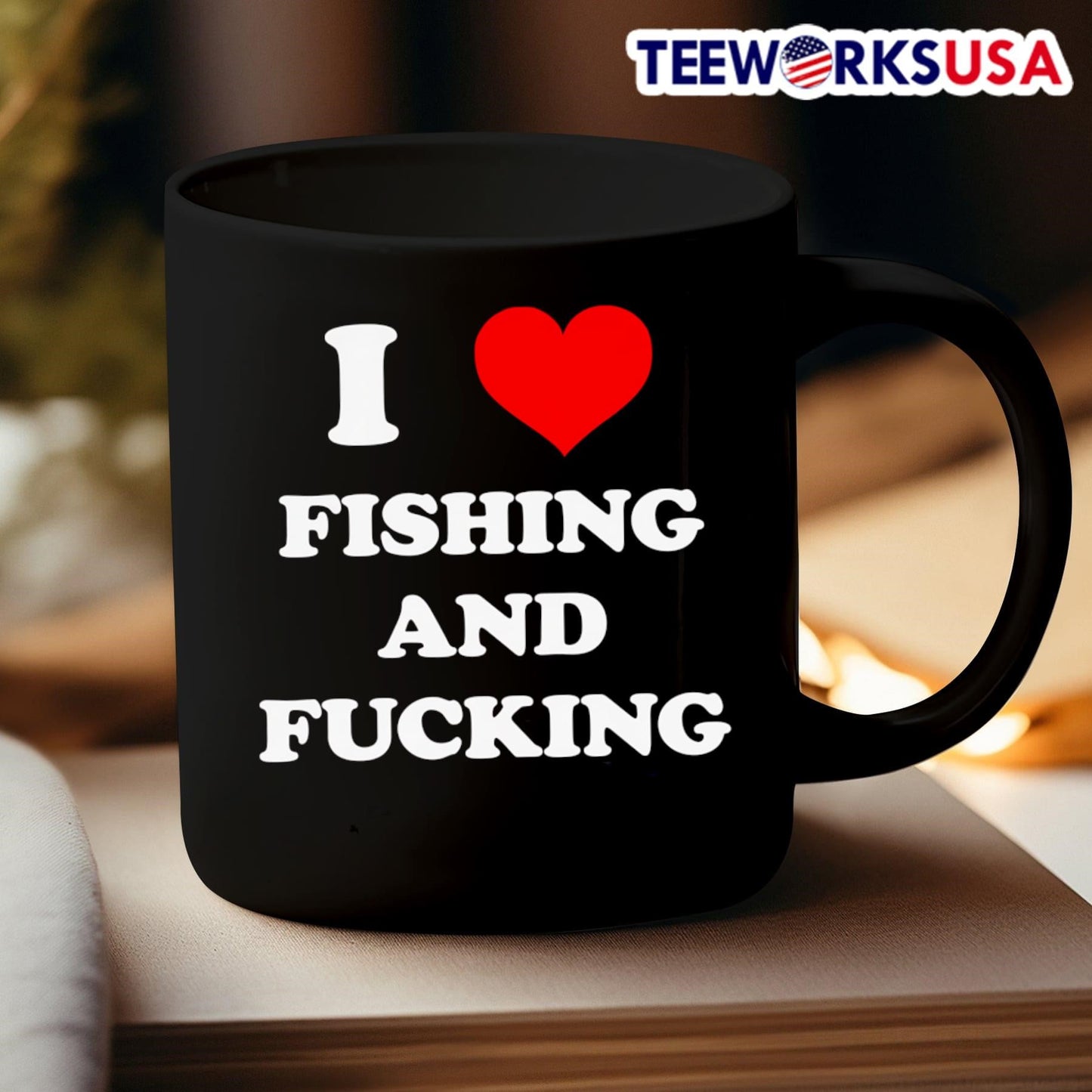 I heart fishing and fucking shirt