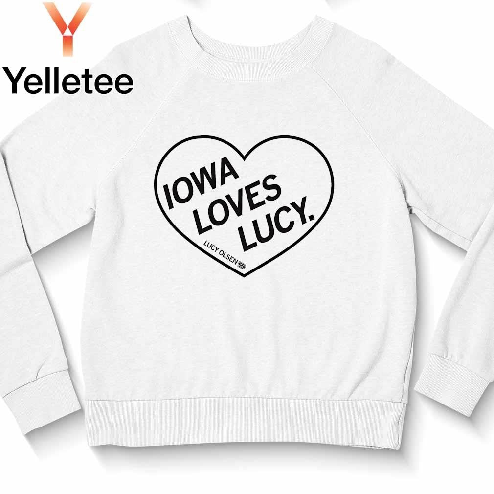 Iowa loves Lucy Olsen heart shirt