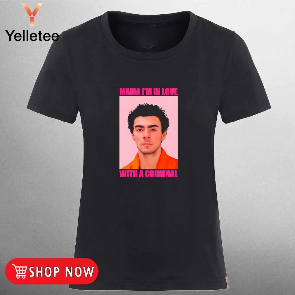 Luigi Mangione mama I'm in love with a criminal Valentine's day shirt