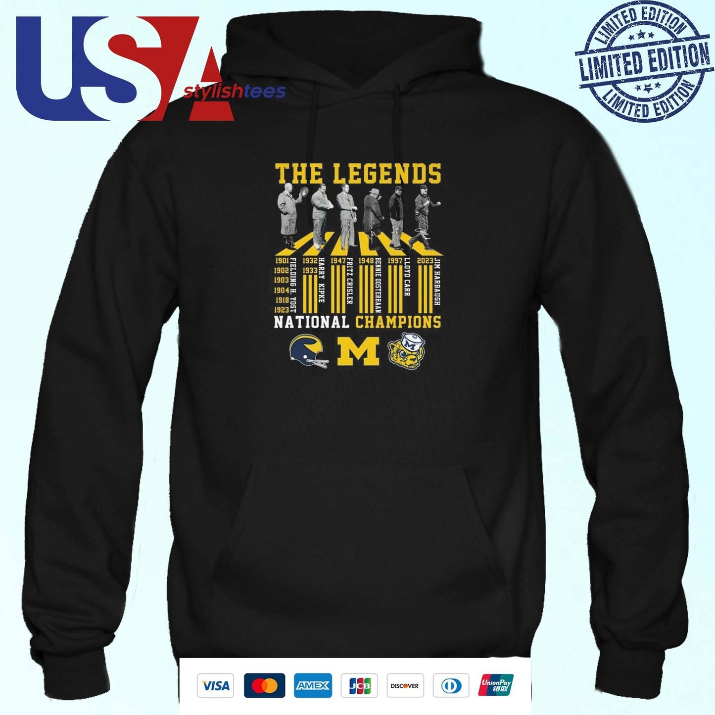 Michigan Wolverines The Walk Of True Legends Of All Time 2025 T-shirt