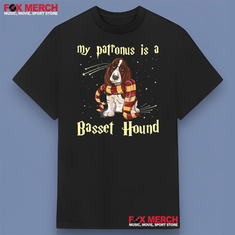 My Patronus Is A Basset Hound Shirt, hoodie, long sleeve, sweatshirt and tank top