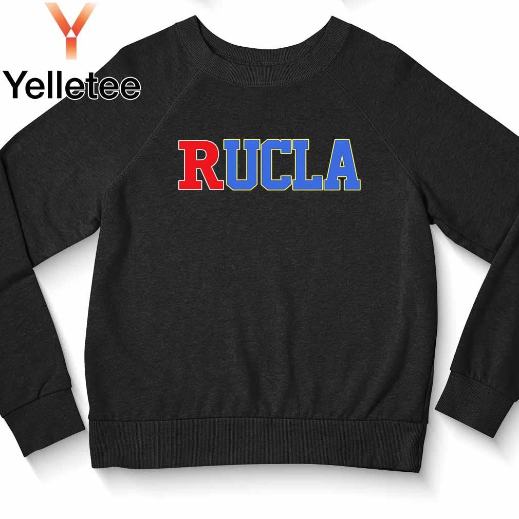 Myles Johnson UCLA basketball RUCLA shirt