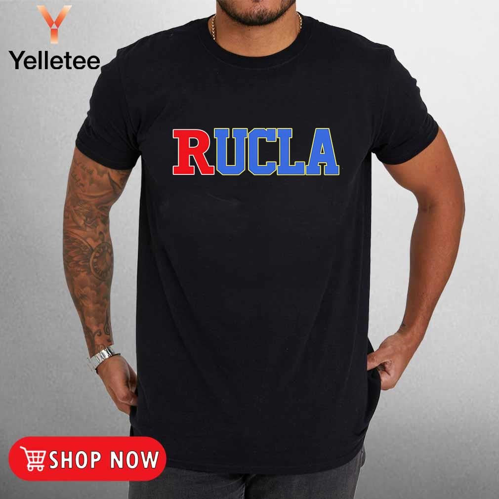 Myles Johnson UCLA basketball RUCLA shirt