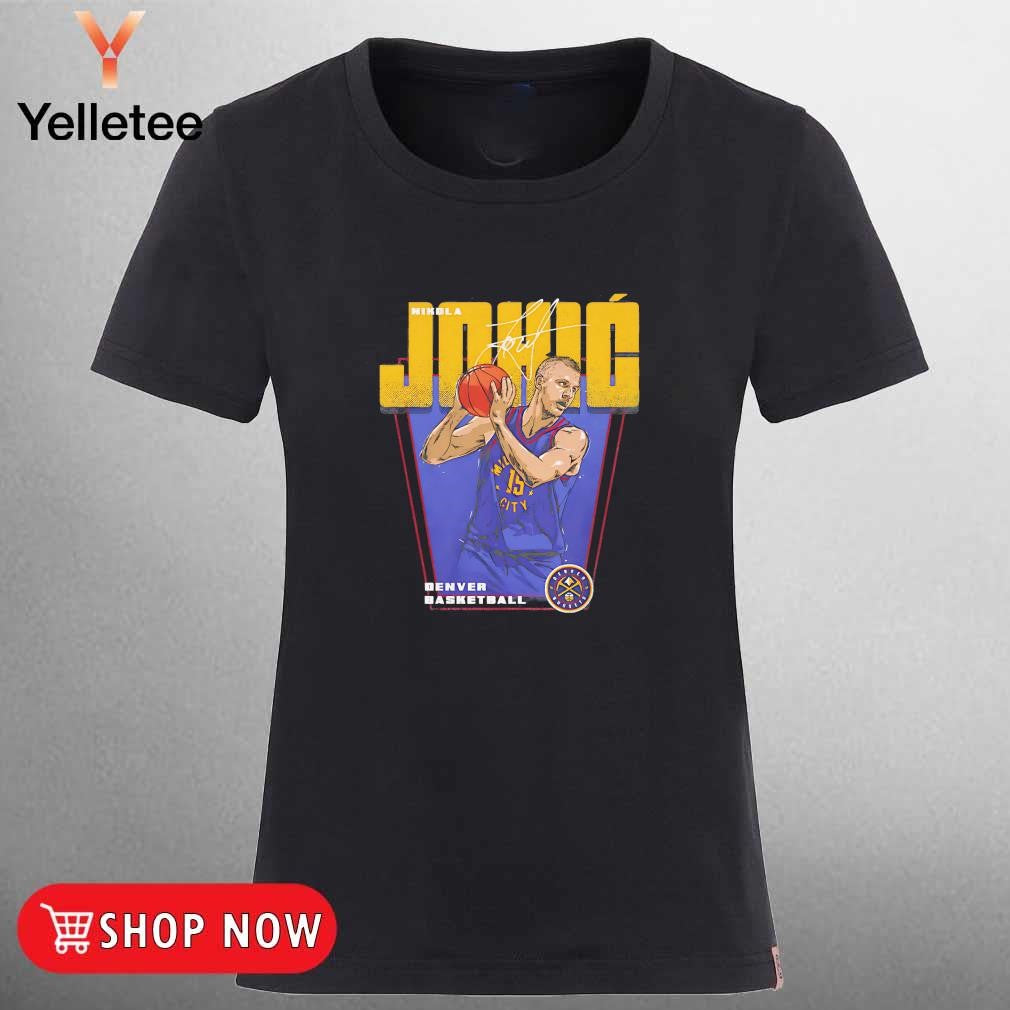 Nikola Jokic Denver Nuggets dunk signature shirt