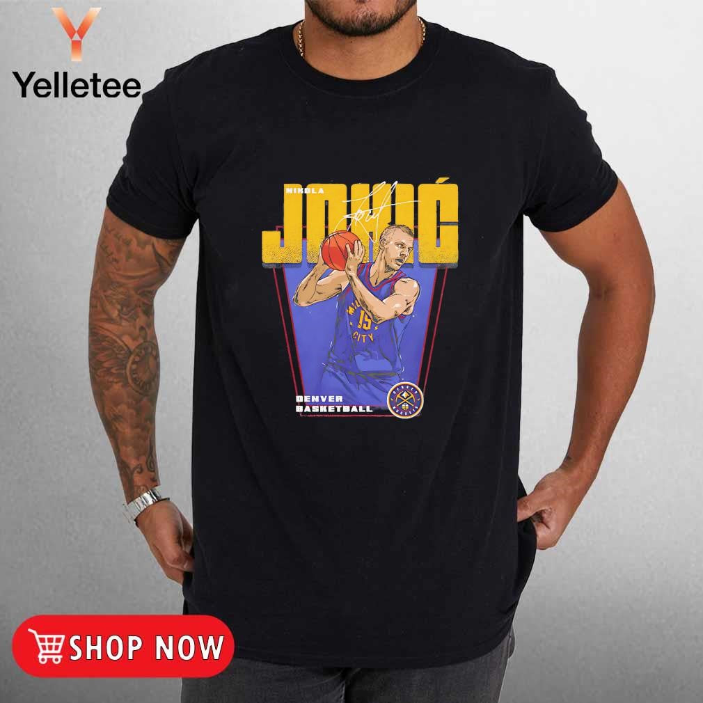 Nikola Jokic Denver Nuggets dunk signature shirt