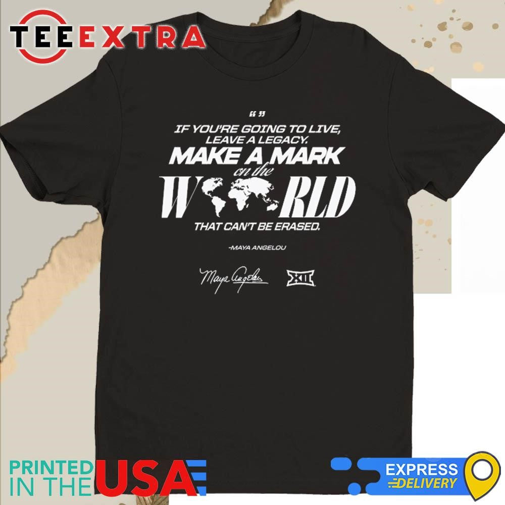 Official Big 12 Make a Mark 2025 Shooting Shirt