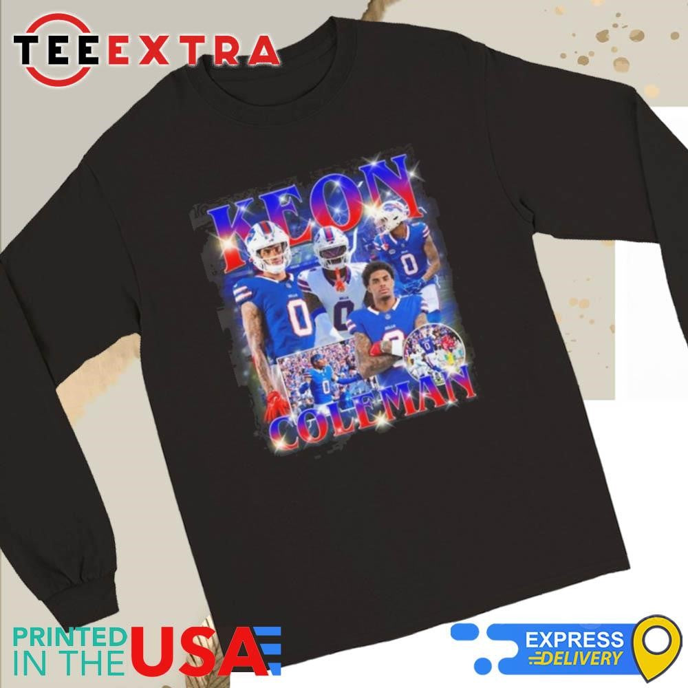 Official Bills Super Bowl Champions 2025 Keon Coleman Shirt