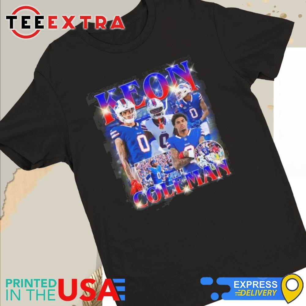 Official Bills Super Bowl Champions 2025 Keon Coleman Shirt