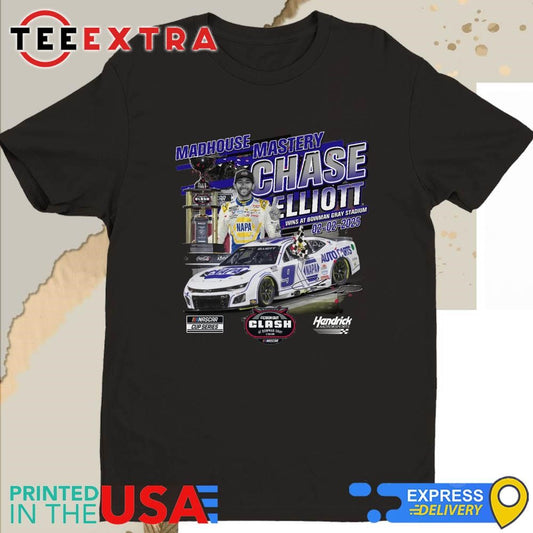 Official Chase Elliott #9 2025 Bowman Clash RACE WIN Shirt