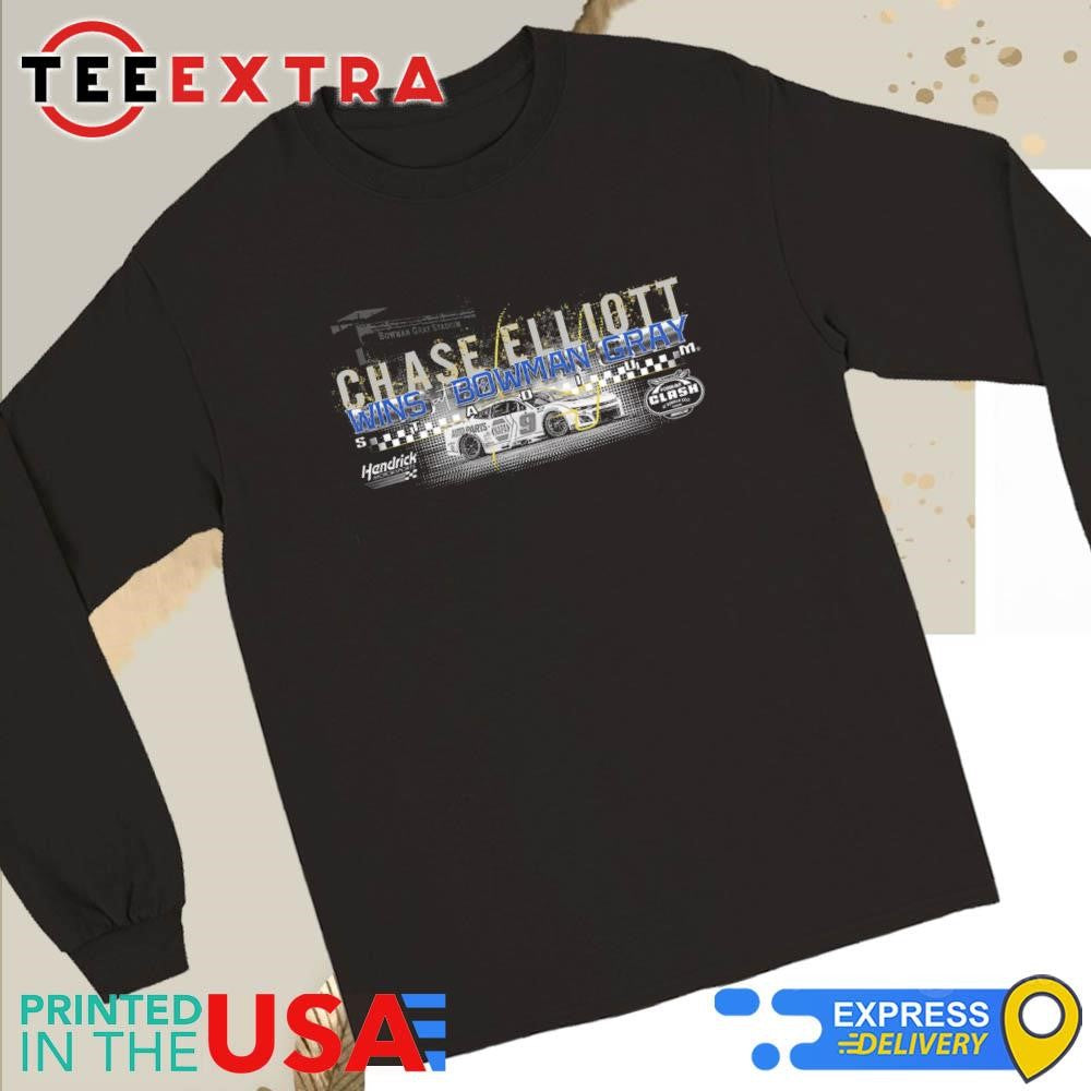 Official Chase Elliott #9 Wins Bowman Gray Stadium 2025 Shirt