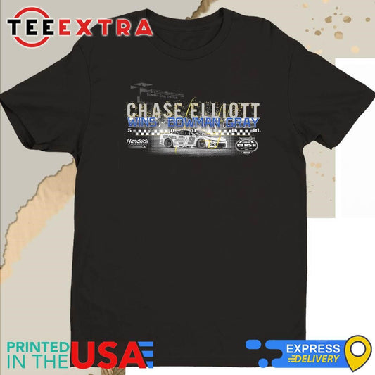 Official Chase Elliott #9 Wins Bowman Gray Stadium 2025 Shirt