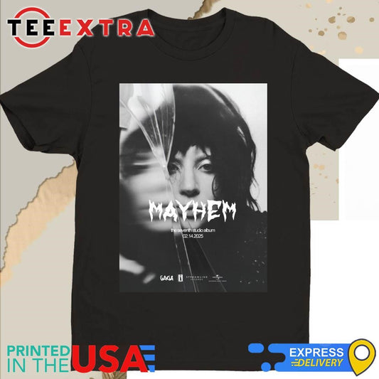 Official Lady Gaga Mayhem The Seventh Studio Album 14 February 2025 Shirt