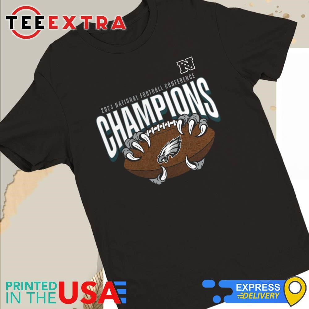 Official Philadelphia Eagles 2024 NFC Champions Hometown Not Done Shirt