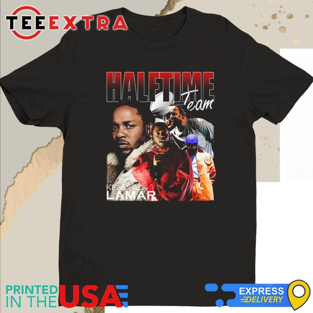 Official Retro 90s Kendrick Lamar Halftime Team 2025 Shirt