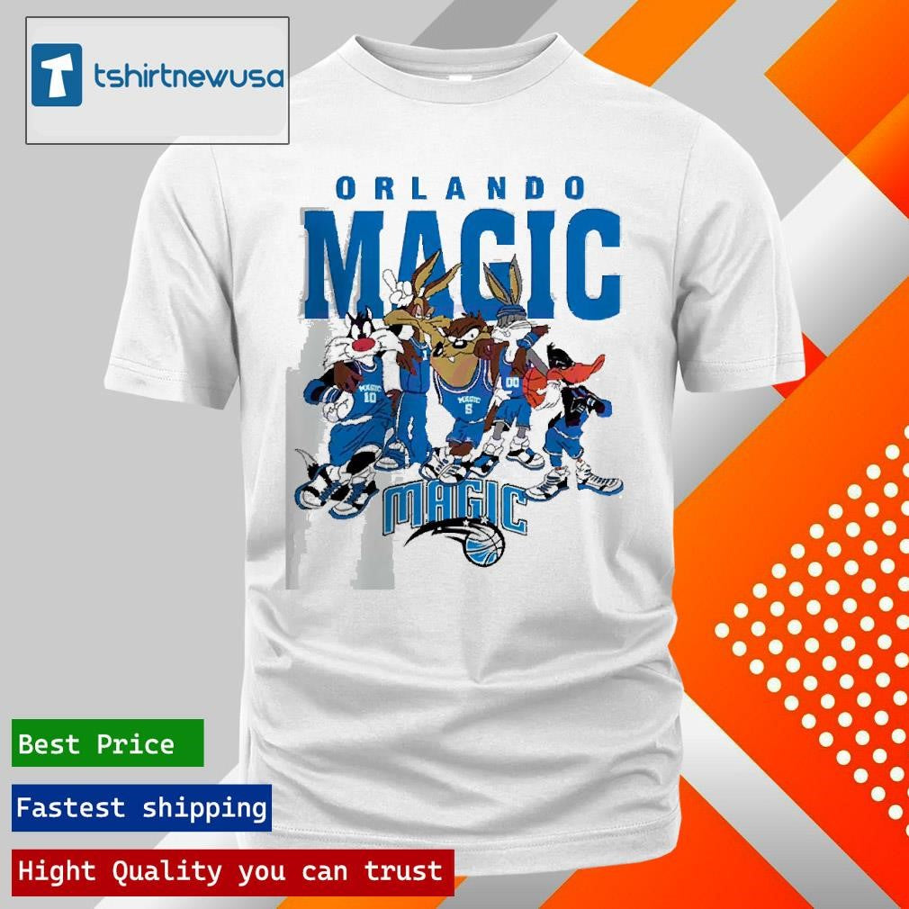 Original Orlando Magic Looney Tunes NBA Basketball Unisex 2025 T Shirt