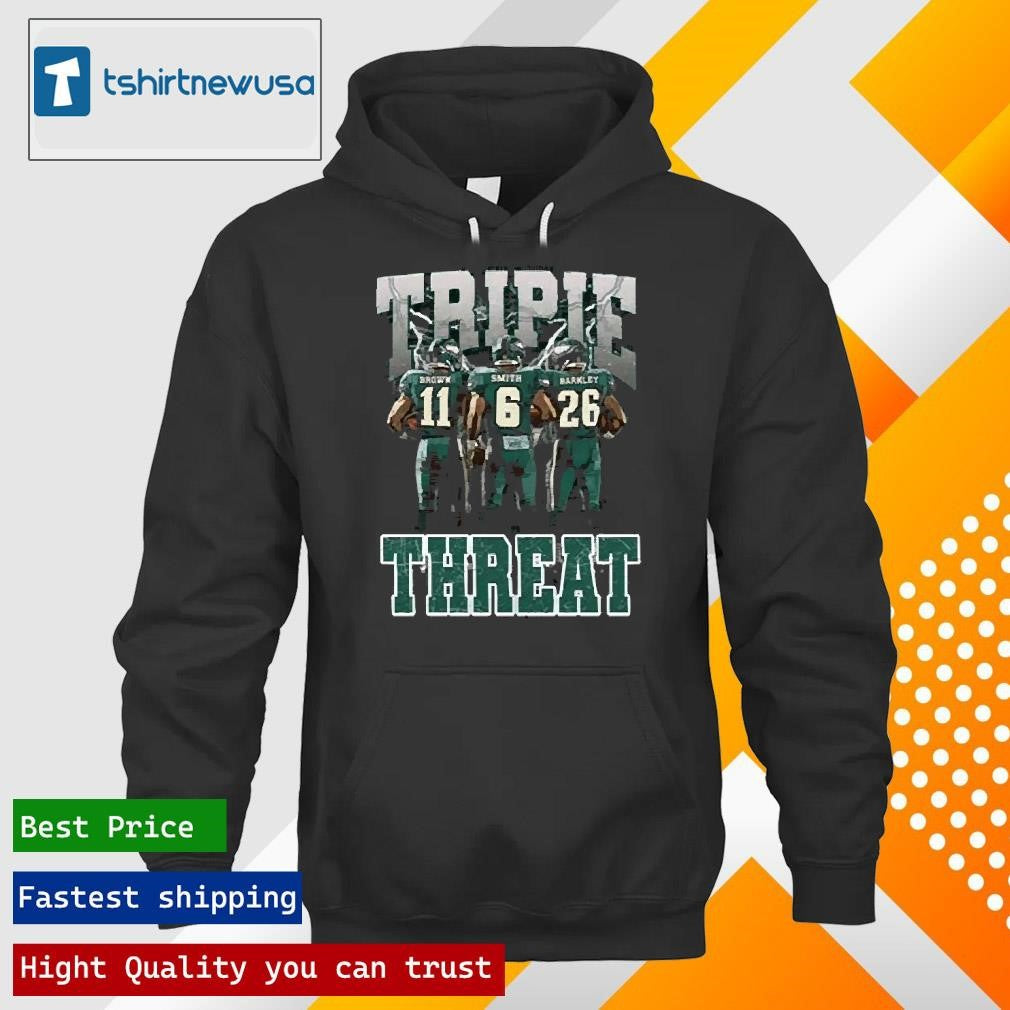 Original Super Bowl Triple Threat Eagles 2025 T Shirt