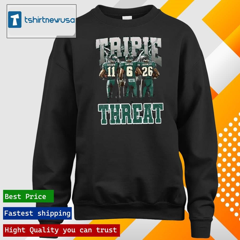 Original Super Bowl Triple Threat Eagles 2025 T Shirt