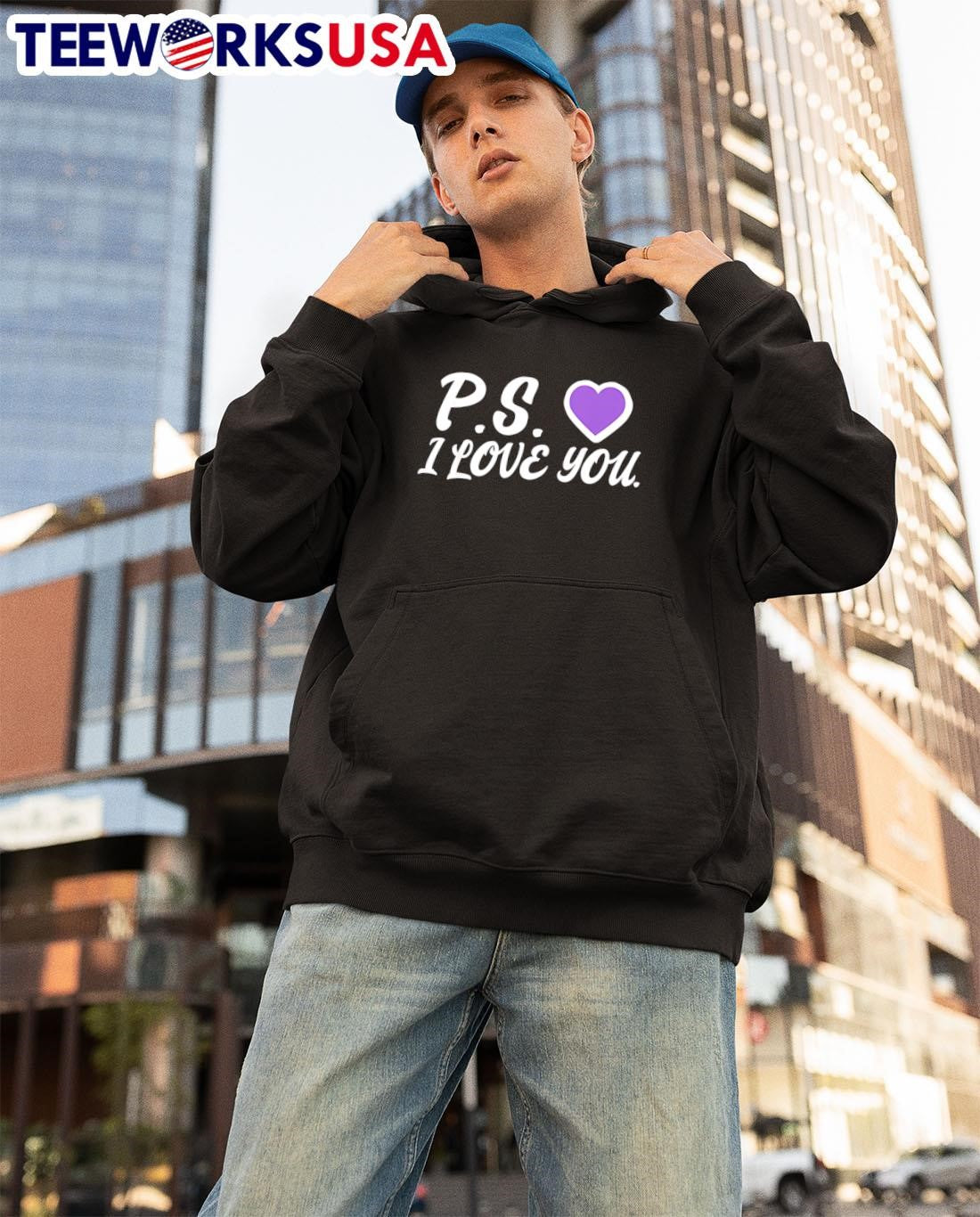 P.s. heart I Love You shirt