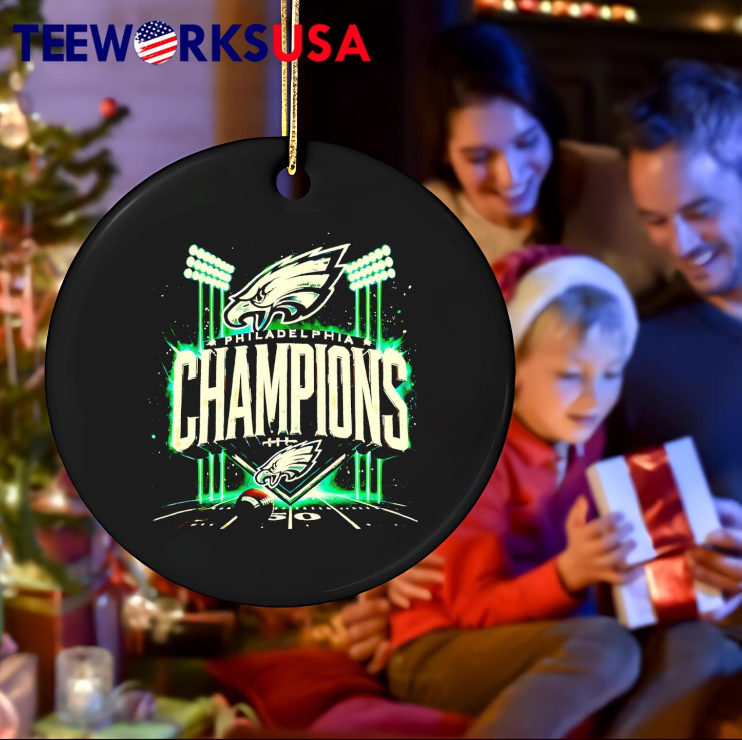 Philadelphia Eagles Champions Transparent 2025 shirt