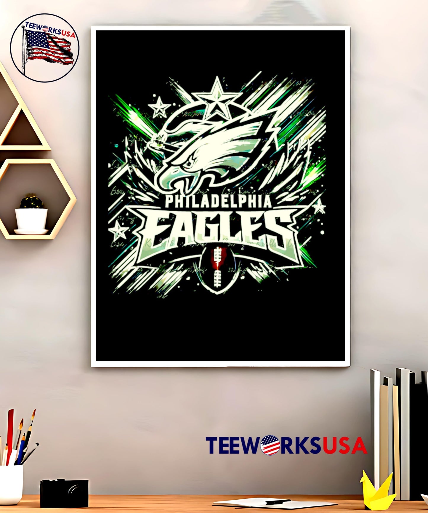 Philadelphia Eagles Hype Transparent 2025 shirt