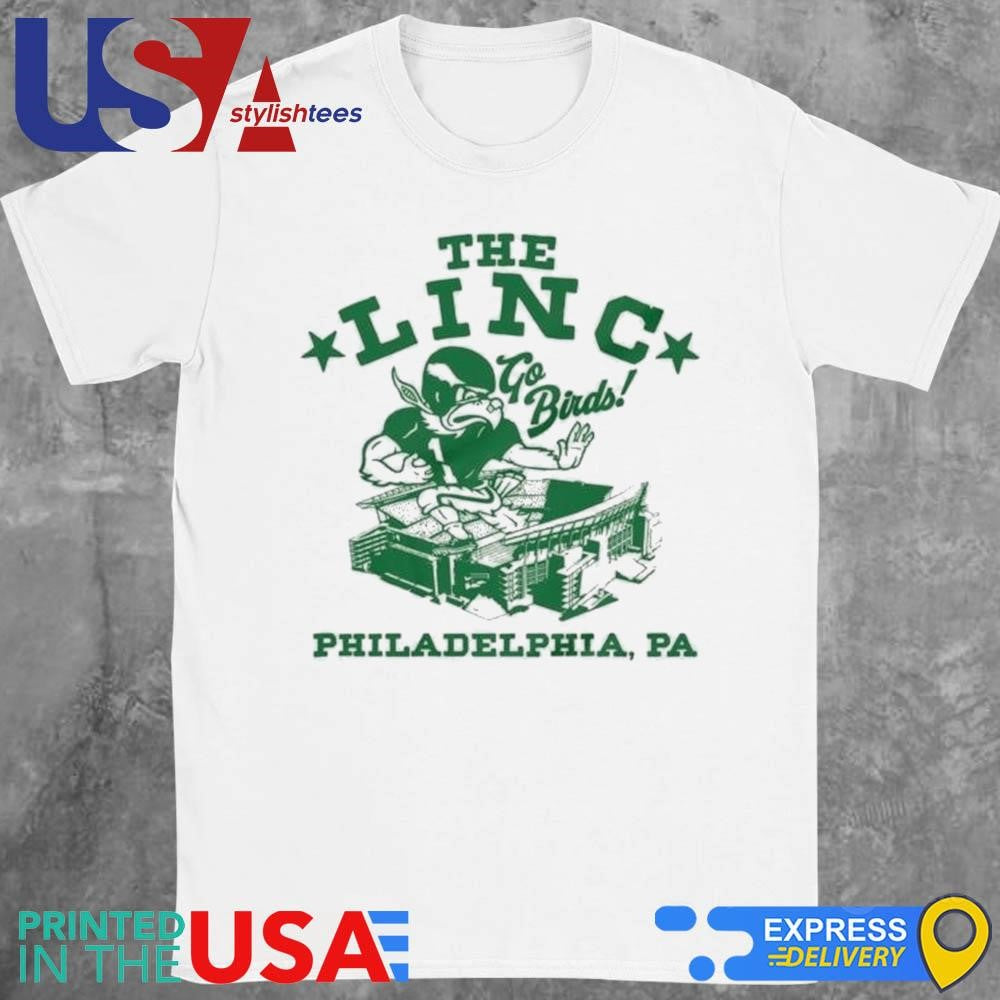 Philadelphia Eagles The Linc Go Birds Mascot Stadium Shirt