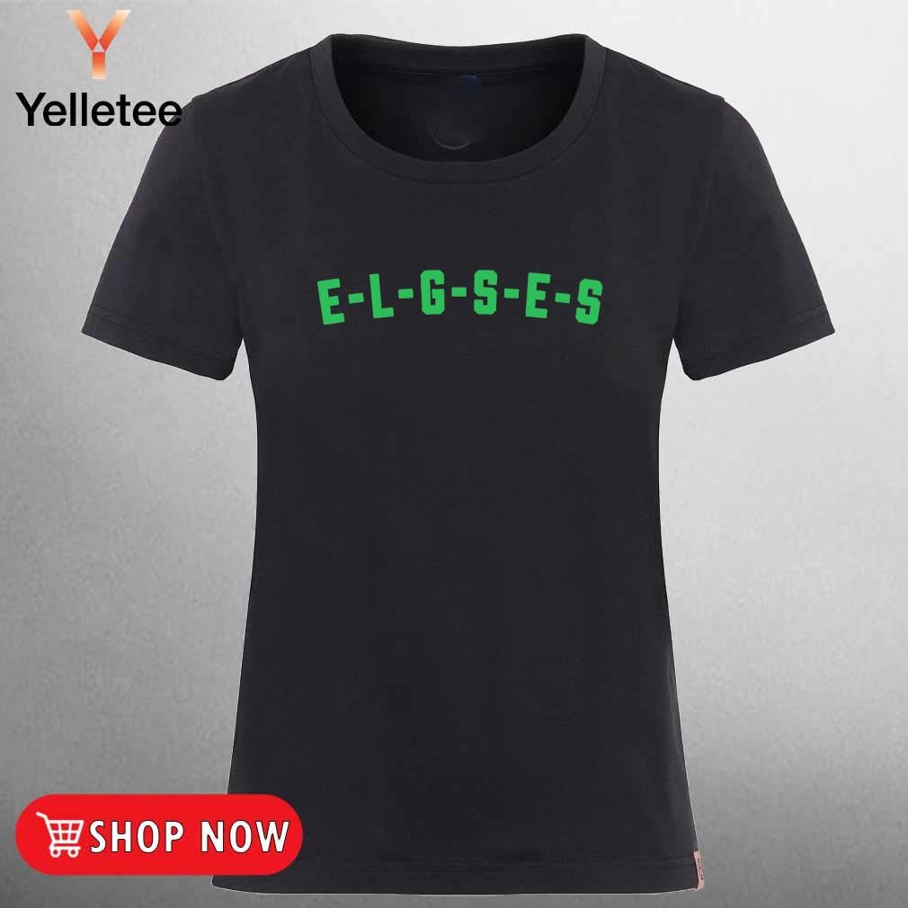 Philadelphia Eagles elgses letters shirt