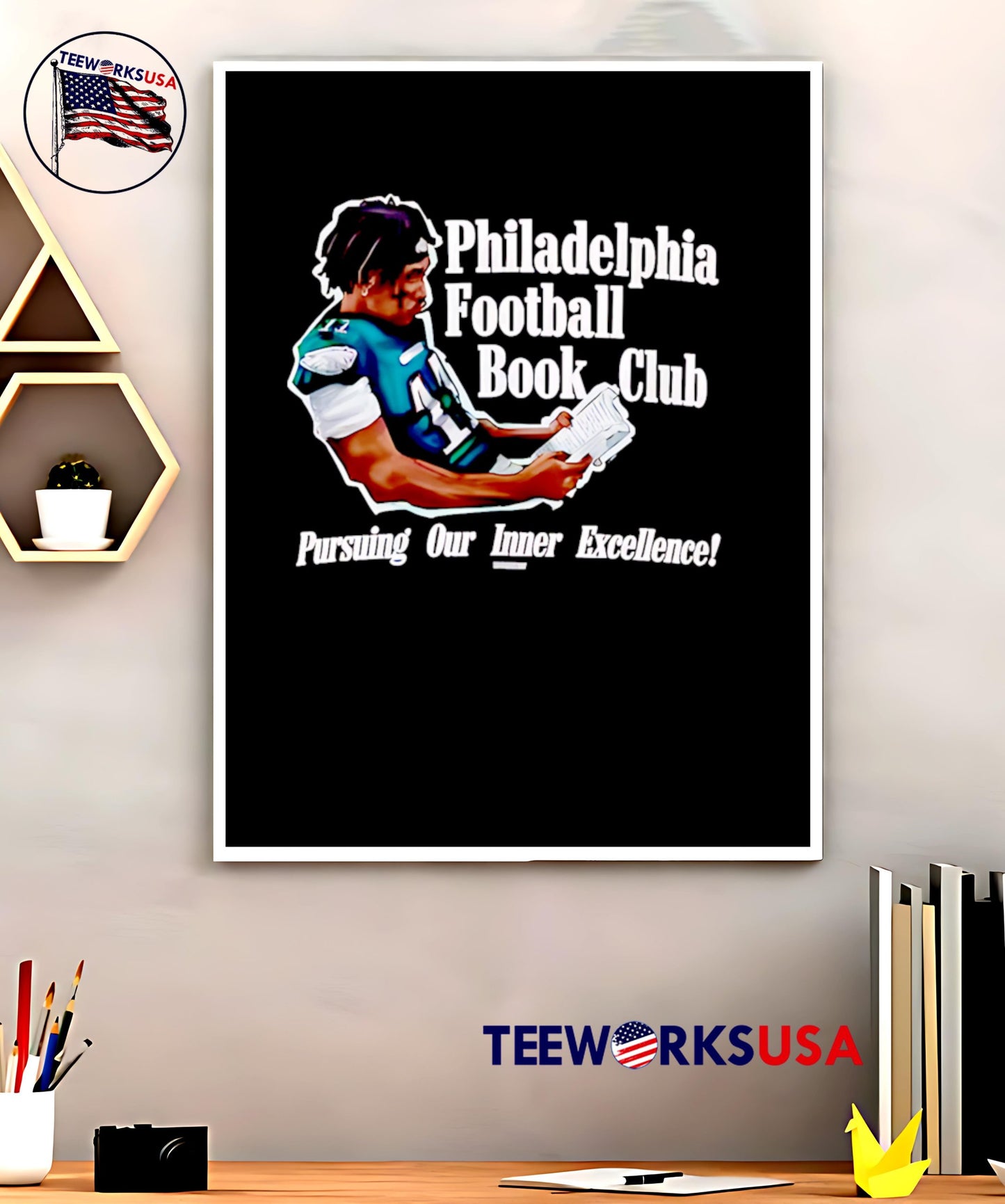 Philadelphia Football Book Club A.J. Brown shirt