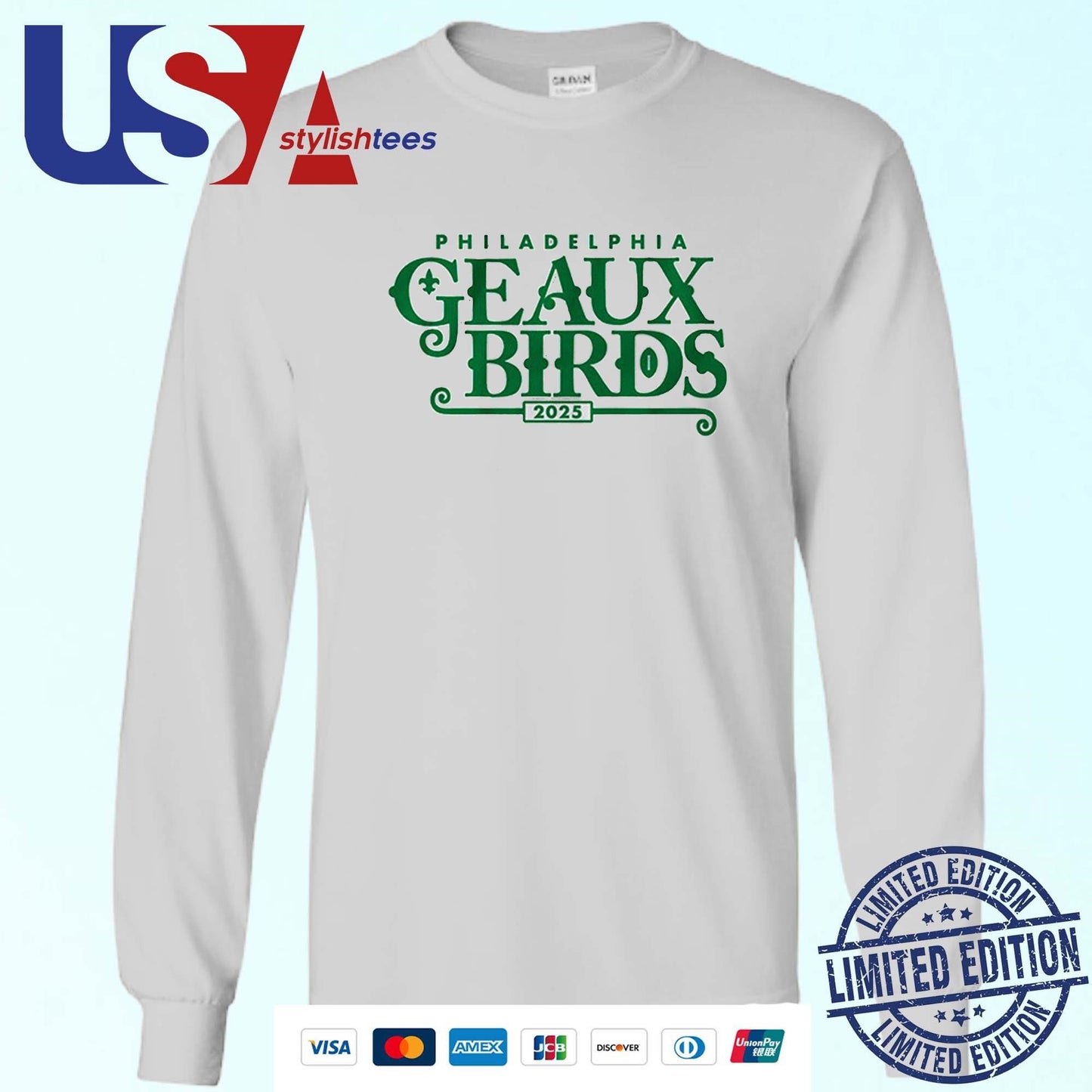 Philadelphia Geaux Birds 2025 Shirt